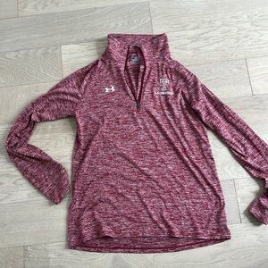 Temple lacrosse quarter zip